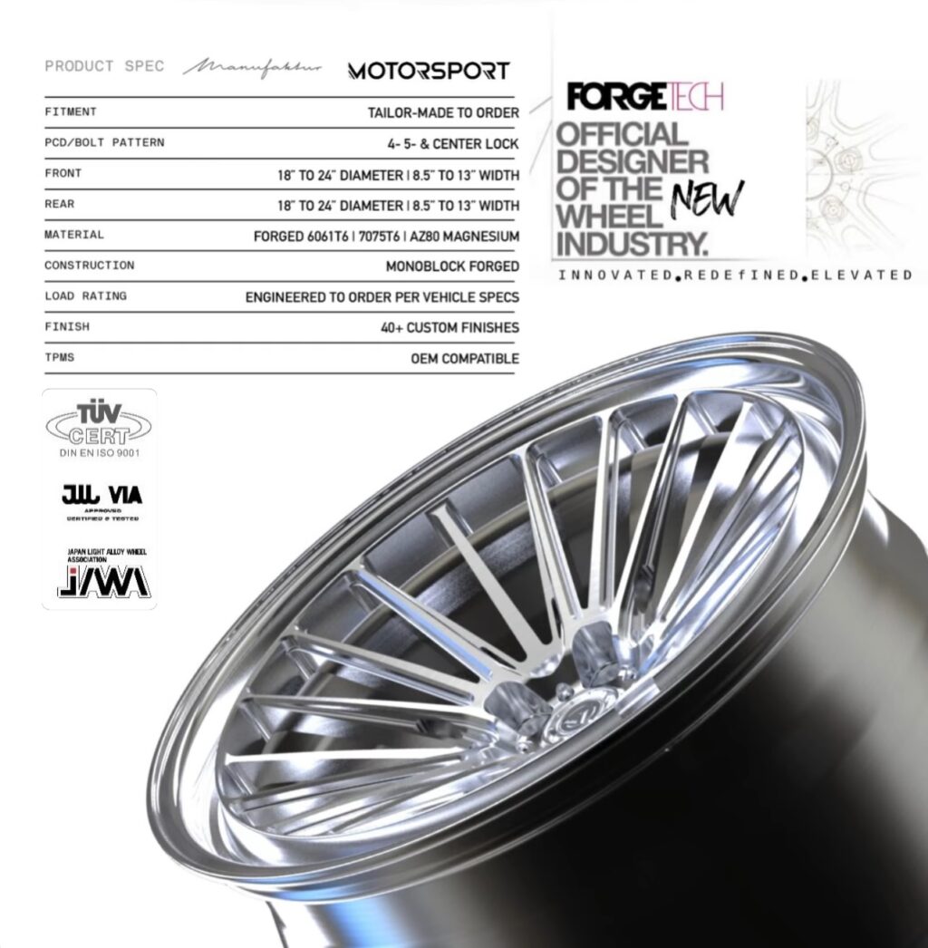 Instagram post from forgetech.automotive. This post is in position 0.