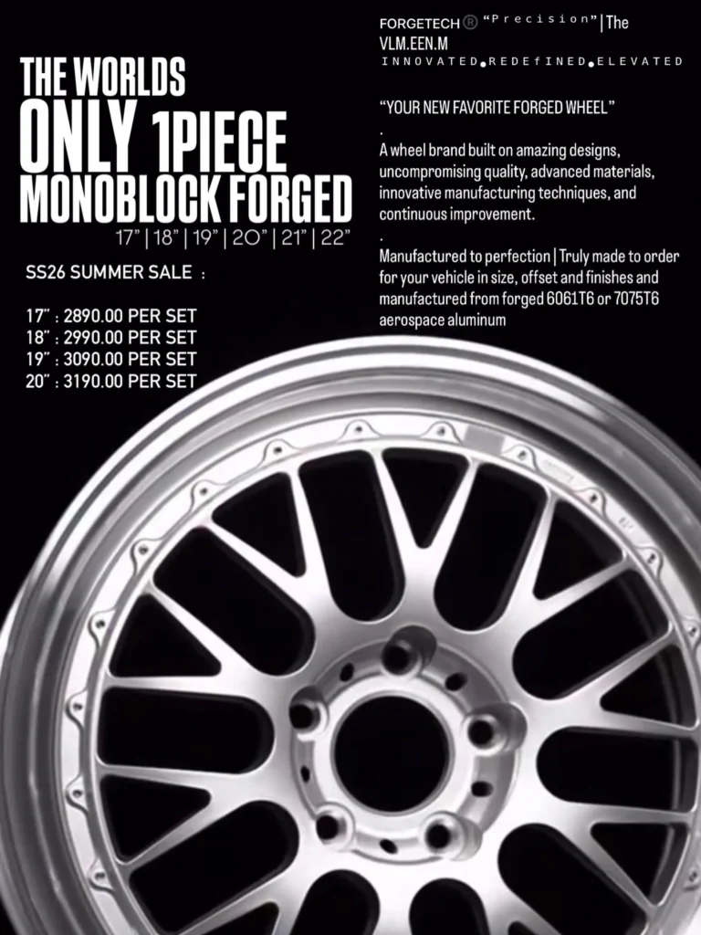 Instagram post from forgetech.automotive. This post is in position 3.